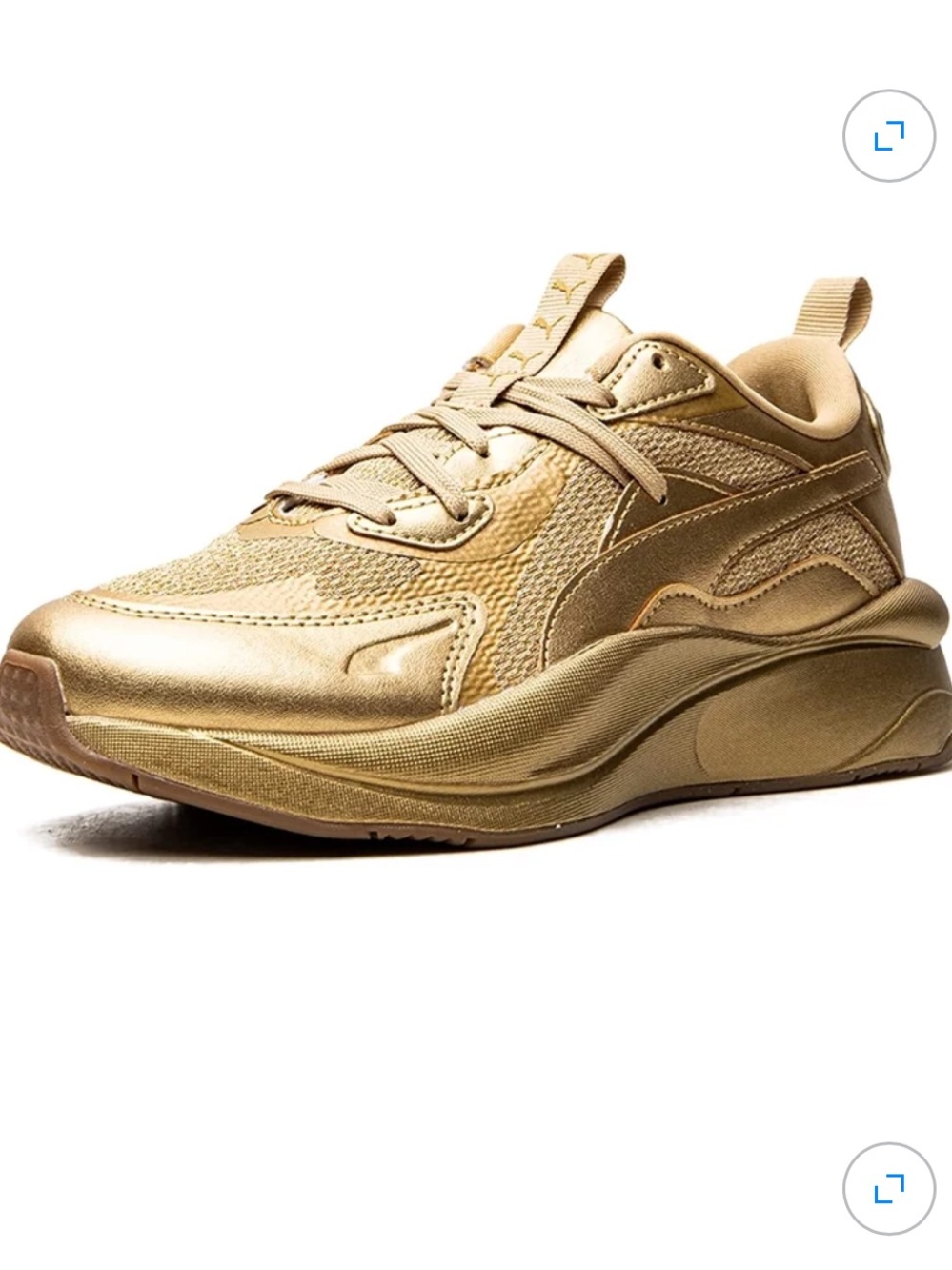 Puma Women’s RS Curve Gold Sneakers 6 Puma Team (size 8)